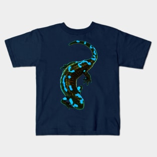 Salamander Electro Blue Kids T-Shirt